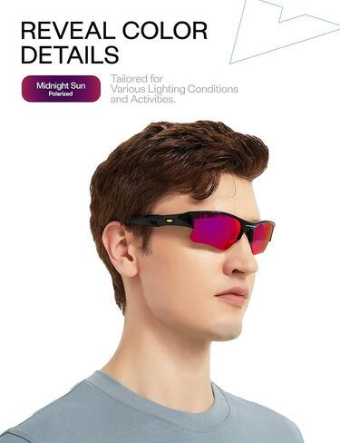 عدسات Mryok البديلة المتوافقة مع نظارات Oakley Holston OO9334 الشمسية، مستقطبة عالية الدقة، حماية من الأشعة فوق البنفسجية، مقاومة للصدمات in Kuwait