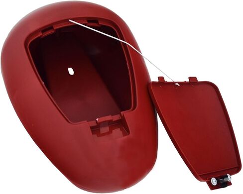 AlveyTech Decorative Fuel Tank for the Coleman CT200U-EX, CT200U-EXR & CT200U-EX V Mini Bike (Red) - Cosmetic or Faux Accessory Gas Tank is for Storage Only, With Lid, Parts for Dirt Mini Bikes in Saudi Arabia