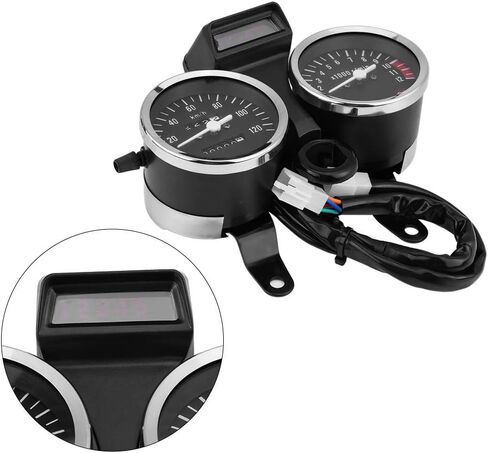 LED Motorcycle Speedometer Odometer Tachometer Fit Replacement for GN125 in Saudi Arabia