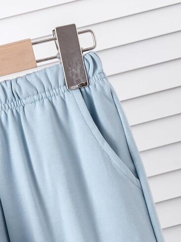 الأولاد 2 قطعة السراويل مجموعة منقوشة الفانيلا هوديس البلوز زر أسفل سترة والبضائع Sweatpants مجموعات Sweatsuit 4-14Y in Kuwait