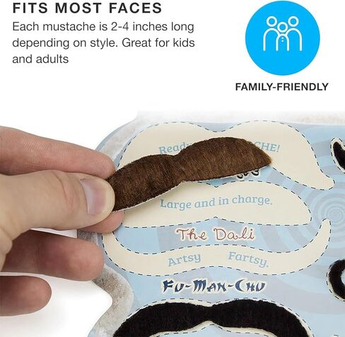 تشكيلة السيد موستاشيو العشرة الأكثر رجولة على الإطلاق، أسود، مقاس واحد in Kuwait