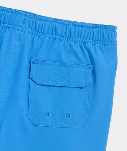 vineyard vines Boys' Printed Chappy Swim Trunks, Hull Blue, 5 in Saudi Arabia