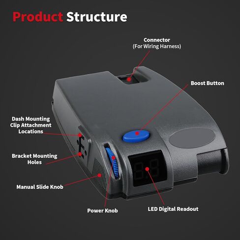 Universal Trailer Brake Controller for Trailers with 1-3 Axles Compatible with Ford GM Chevy Dodge RAM Toyota Jeep etc. Replacement 90160 Primus IQ Brake Controller in Saudi Arabia