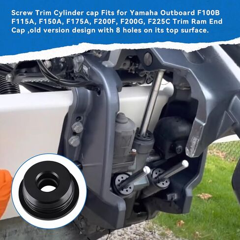 64E-43821-05-00 قطعة واحدة من غطاء أسطوانة المسمار متوافق مع Yamaha الخارجي 115HP-225HP 1993-up، استبدل 48630-96J01,48630-96J02,64E-43821-01-00 in Saudi Arabia