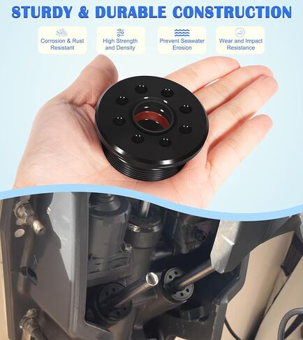 Screw End with Seals Tilt and Trim Fits for 115-250HP Honda/Suzuki/Yamaha 2 & 4 Stroke Engines, 64E-43821-01-00 FSM023 48630-96J00 Outboard Power Trim Cap Cylinder End Screw with Seal & O-Ring in Saudi Arabia