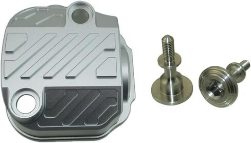 Engine Cylinder Head Cover Cam Cover with Bolts for Honda CRF110 Pit Dirt Bikes (Black) in Saudi Arabia