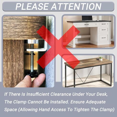 لوحة خصوصية مقسمة للمكتب من Vandebiao - قسم سطح مكتب مقاس 40 × 24 بوصة للمكتب والمنزل - رمادي in Kuwait