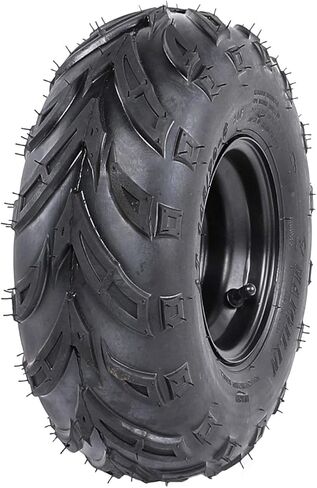 TDPRO 145/70-6 Wheel Tire with Rim for ATV Go-Kart Mini Bike ATV Lawn in Saudi Arabia