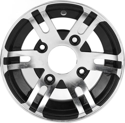 ATV Wheel Rim Aluminum Alloy 10 Inch Universal High Strength Silver for Four Wheel ATVs and Carts in Saudi Arabia