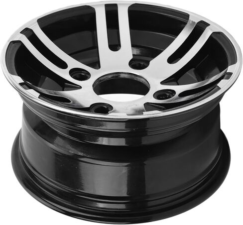ATV Wheel Rim Aluminum Alloy 10 Inch Universal High Strength Silver for Four Wheel ATVs and Carts in Saudi Arabia