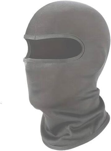 Dark Gray Charm: Breathable Protective Face Mask for Outdoor Motorcycle Riding in Saudi Arabia