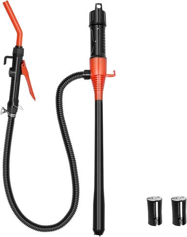 مضخة نقل الوقود المحمولة التي تعمل بالبطارية - 2.4 جرام في الدقيقة محمولة مع تدفق قابل للتعديل للغاز والديزل والكيروسين والماء in Kuwait