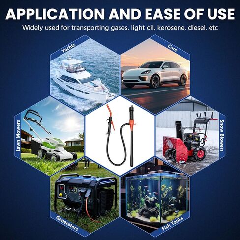 مضخة نقل الوقود المحمولة التي تعمل بالبطارية - 2.4 جرام في الدقيقة محمولة مع تدفق قابل للتعديل للغاز والديزل والكيروسين والماء in Kuwait