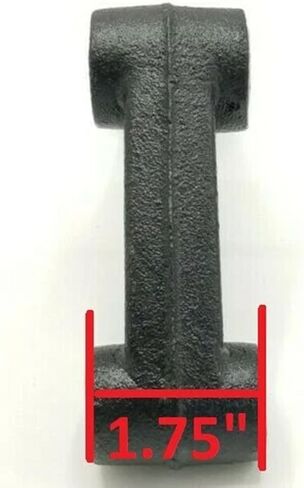 Pair of EQ-458 6-1/4" Equalizers for Leaf Springs Suspension Trailer Axle in Kuwait