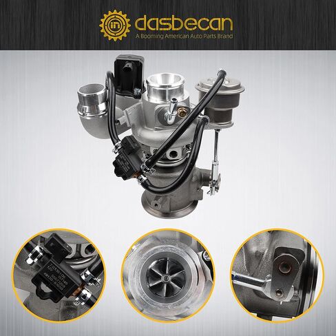 Dasbecan 667-206 Turbo Turbocharger Kit TD025 Compatible with Chevy Cruze 2016-2019, Chevy Malibu 2016-2023, Chevy Trax 2019, Buick Encore 2017-2019 Replace# 12639941 in Saudi Arabia