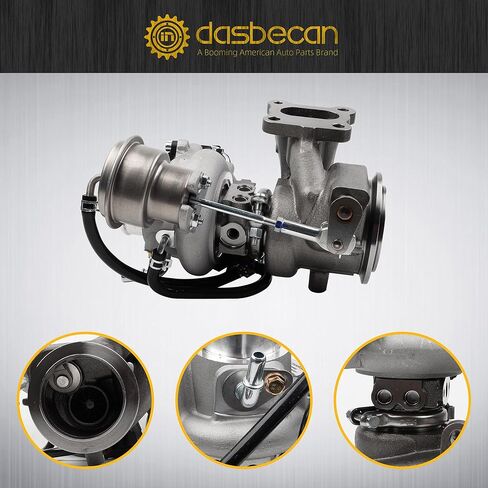 Dasbecan 667-206 Turbo Turbocharger Kit TD025 Compatible with Chevy Cruze 2016-2019, Chevy Malibu 2016-2023, Chevy Trax 2019, Buick Encore 2017-2019 Replace# 12639941 in Saudi Arabia