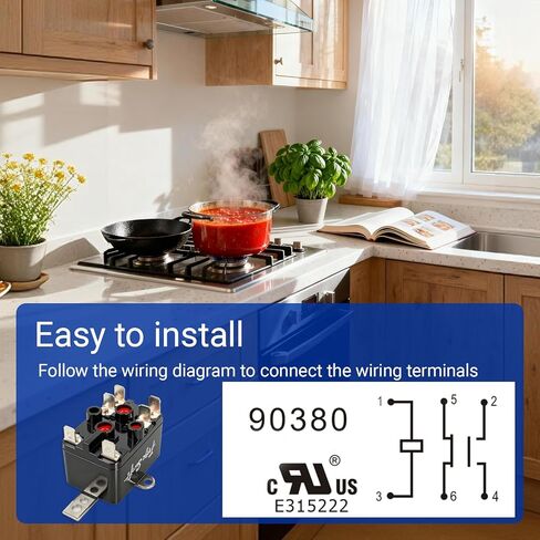 90380 مرحل مروحة التبديل للخدمة الشاقة، مرحلات التبديل للأغراض العامة، جهات الاتصال المفتوحة/المغلقة عادة، مناسبة لـ Havc، المكونات الكهربائية، تعمل بملف 24 فولت، 50/60 هرتز in Kuwait