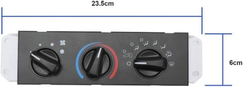 Air Conditioning Control Panel Switch Ac Temperature Control Module 55037473Ab for Jeep for Wrangler Tj 1999-2004 Interior Parts in Saudi Arabia
