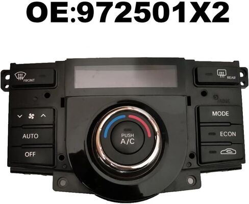 لوحة تحكم تكييف الهواء لكيا فوريدي 2009 2016 مع مقبض OEM 972501X200 لدرجة حرارة السيارة وتعديل المروحة in Kuwait