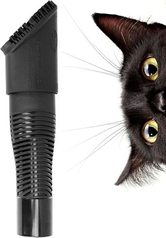 أداة إزالة شعر الحيوانات الأليفة FUR-EEL PRO 2.0 كومبو لتفصيل السيارة | مرفق فراغ عالمي لشعر الكلاب والقطط | يناسب خراطيم 1-1/4 بوصة و1-3/8 بوصة | رأس مطاطي ناعم قابل للاستبدال | قابل للغسل وقابل لإعادة الاستخدام in Kuwait