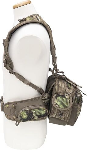 ALPS OutdoorZ Little Bear Modular Lumbar Pack - حزمة خصر صيد خفيفة الوزن مع حزام كتف قابل للإزالة، حزام مبطن، جيوب متعددة وتوافق الملحقات لصيد الغزلان والأيائل والديك الرومي in Saudi Arabia