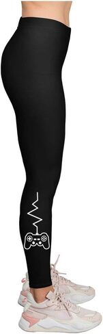 Tstars Gamer Leggings for Women Gamer Gifts Video Gamer Girls Gaming Leggings in Saudi Arabia