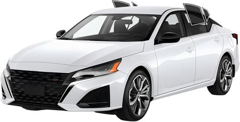 طبقة تظليل نافذة مسبقة القطع لسيارة Nissan Altima 2019-2025 من جميع الجوانب + الزجاج الأمامي الخلفي 25% VLT 2Ply مضاد للكسر، كتلة من الأشعة فوق البنفسجية، حماية للخصوصية، سهل التركيب، لا حاجة للتشذيب، تقليل الحرارة والوهج in Kuwait