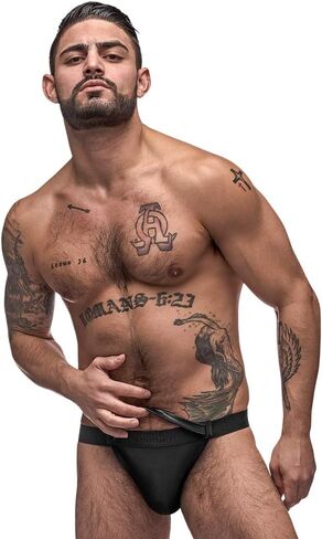 جريب آند ريب - بيكيني ريب أوف - كبير جدًا - أسود in Kuwait