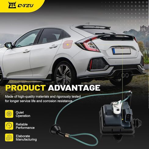 74700-TBA-A02 Fuel Door Lid Actuator Assembly Kit Compatible with Honda Civic 2016 2017 2018 2019 2020 2021 Replaces#, 74700TBAA02 in Saudi Arabia