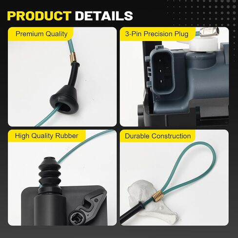 74700-TBA-A02 Fuel Door Lid Actuator Assembly Kit Compatible with Honda Civic 2016 2017 2018 2019 2020 2021 Replaces#, 74700TBAA02 in Saudi Arabia