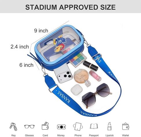 Montana West X NCAA Clear Bag for Stadium Events for Women and Men in Saudi Arabia