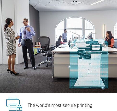 HP LaserJet Enterprise Flow MFP M636z Monochrome All-in-One Printer with Built-in Ethernet, 2-Sided Printing, high-Capacity Input Feeder, Wheeled Stand & 3-bin Stapler/Stacker (7PT01A) in Saudi Arabia