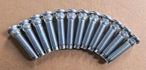 12PCS M14*2.0 Serrated Wheel Studs 610-542 15.9mm Knurl 61.5mm Length Replacement for 2009-2014 Ford F-150, 07-14 Expedition Lincoln Navigator Front in Saudi Arabia