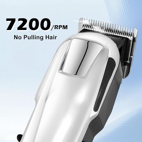 4 Pack Hair Clippers for Men Cordless Clippers for Hair Cutting Rechargeable Beard Hair Trimmer LED Display in Kuwait