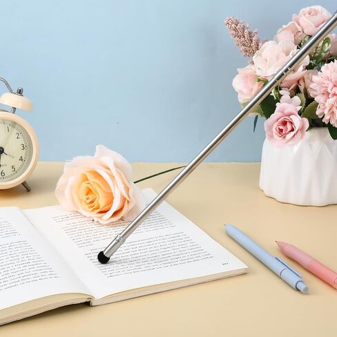 عصا مؤشر تلسكوبية قابلة للسحب، مؤشرات تعليمية قابلة للتمديد، مؤشر عرض مكتبي، مؤشرات سبورة بيضاء معدنية، عصا توجيه محمولة مع رأس إسفنجي للمدرسة والمكتب والفصول الدراسية in Kuwait