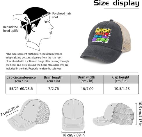 Everyone Relax, I Have an Art Degree Hat for Men Classic Washed Distressed in Saudi Arabia