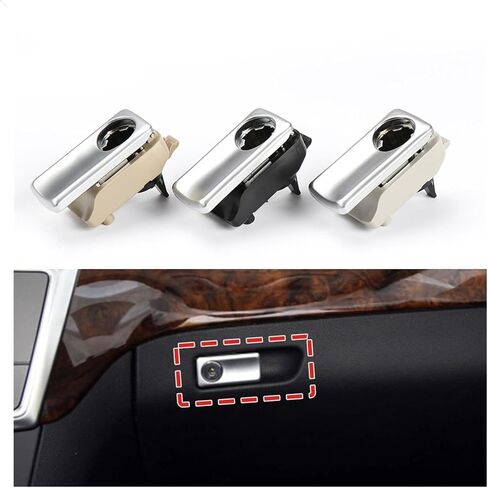 مفتاح غطاء مقصورة القفازات الجانبية للركاب مناسب لسيارة Mercedes-Benz W172 SLK200/SLK250/SLK280/SLK300 (A0999065300/A0999067701) (أسود) in Kuwait