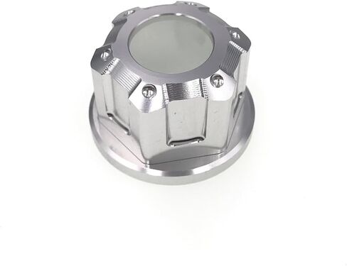 Aluminum Alloy Key Keyhole Cover Motorcycle Panel Cap Replacement for Yamaha PG- 2024+ (Black) in Kuwait