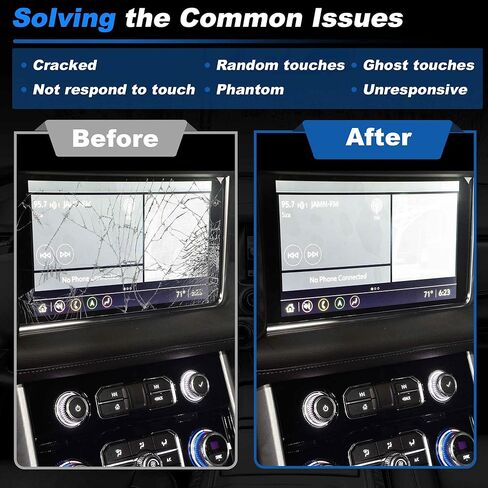 8" LCD Touch Screen Display Glass Digitizer for Mitsubishi Outland Sport 2019-2022 Navigation Radio Replacement Display for Mitsubishi Outland 2019-2022 No.8740A130/8740A040 in Saudi Arabia