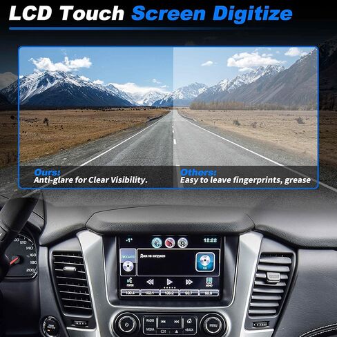8" LCD Touch Screen Display Glass Digitizer for Mitsubishi Outland Sport 2019-2022 Navigation Radio Replacement Display for Mitsubishi Outland 2019-2022 No.8740A130/8740A040 in Saudi Arabia