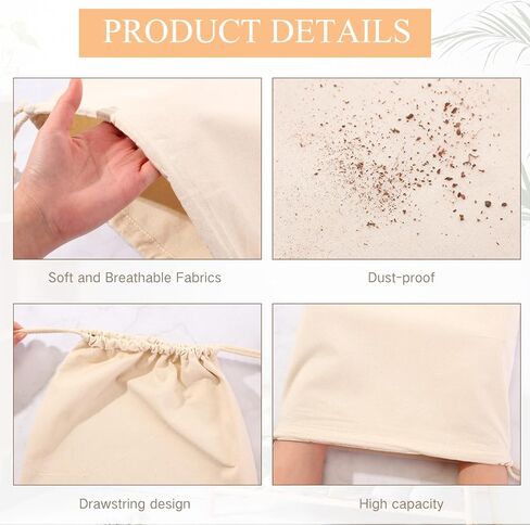 12 Packs Coin Money Sacks Party Gift Bag 12" x 17" Drawstring Bank Deposit Cotton Bags Heavy Duty Canvas Sacks for Transit Coins Currency Cash Travel Organizer Gift in Saudi Arabia