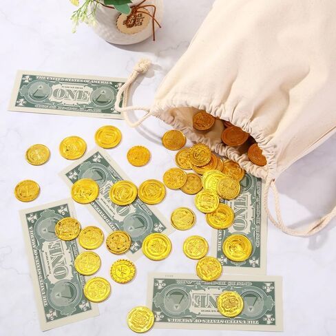 12 Packs Coin Money Sacks Party Gift Bag 12" x 17" Drawstring Bank Deposit Cotton Bags Heavy Duty Canvas Sacks for Transit Coins Currency Cash Travel Organizer Gift in Saudi Arabia