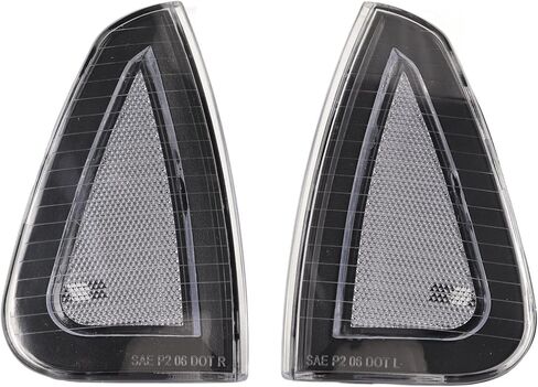 Aramox 2Pcs Front Turn Light Cover Assembly 4806218AD CH2551126 Side Marker Lamp Cover Replacement for Charger LX 2006-2010 (White) in Saudi Arabia