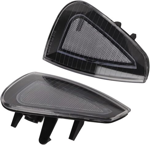Aramox 2Pcs Front Turn Light Cover Assembly 4806218AD CH2551126 Side Marker Lamp Cover Replacement for Charger LX 2006-2010 (White) in Saudi Arabia