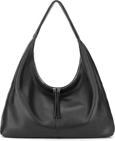 befen Leather Slouchy Hobo Bags for Women, Ultra Soft Large Tote Bag Purses, Lightweight Shoulder Handbag for Work Travel in Saudi Arabia