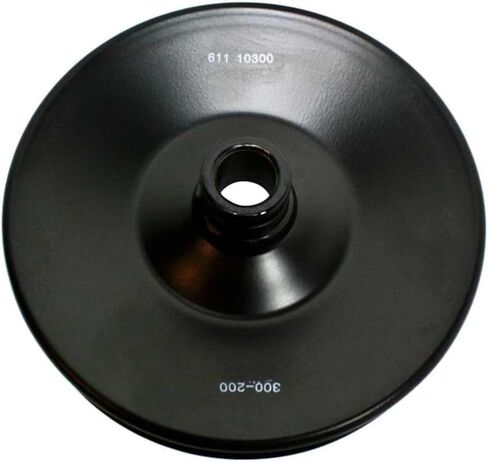 KarParts360 For Chevy Cheyenne/Express Pasajeros 2012 2013 2014 بكرة مضخة التوجيه | الصلب | نوع الحزام السربنتيني | اللون اسود | نوع تركيب الضغط المناسب | 5 الأخدود | لـ 10085755، 12573728 in Kuwait
