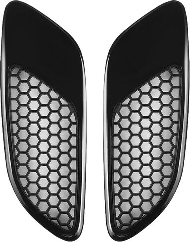 غطاء مدخل هواء بفتحات بونيه مناسب لسيارة BMW E90-E93 M3 غطاء محرك تنفيس فتحات تهوية غطاء محرك السيارة غطاء مدخل الهواء (أسود لامع) in Kuwait