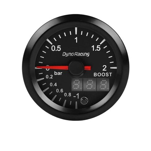 2 ''52 مللي متر العرض المزدوج 2BAR دفعة مقياس 7 ألوان Led متر مع محرك متدرج سيارة متر BX101496 in Kuwait