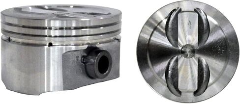Hypereutectic Dish Top Piston Set (8) | Standard Size | Compatible with Compatible with 96-02 GM/Chevrolet 5.7L/350 OHV V8 16V VIN R Engines | for Use with LPAP-M10228 Moly Rings in Saudi Arabia