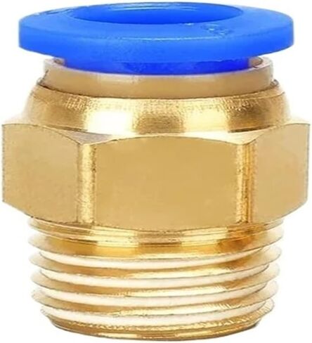 10PCS Pneumatic Fitting Air Connector 4mm 6mm 8mm 10mm 12mm Thread 1/8" 1/4" 3/8" 1/2" Hose Fittings Pipe Connectors(PC4-M5) in Kuwait